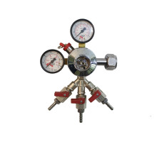 Вуглекислотний редуктор Со2 на 3 виходи TM Micromatik, новий