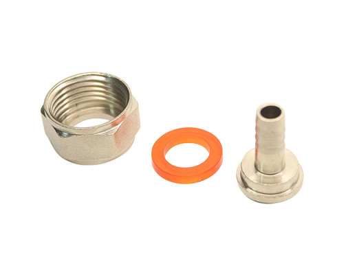 Штуцер 5/8 прямий металевий