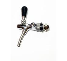 Пивний кран із компенсатором хром, різьба 5 / 8х35х10 ТМ Ubc, новий