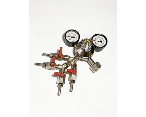 Вуглекислотний редуктор Со2 на 4 виходи TM Micromatik, новий